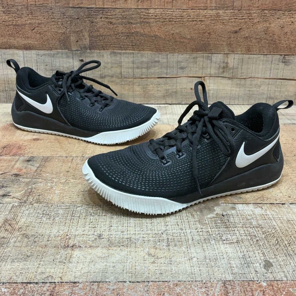 Nike Air Zoom HyperAce 2 Shoes Womens Size 8.5 40 Black Volleyball AA0286-001
